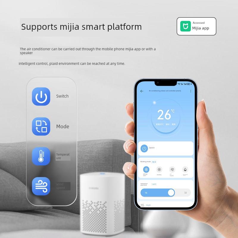 【可选安装】中弘VRF中央空调控制器B19室外机网关已接入米家APP