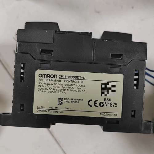 议价PLC，CP1E-N30SDT-D，实图拍摄，功能正常