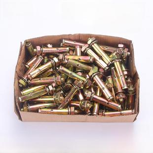 铁膨胀螺钉国标加厚孔膨胀螺钉外膨胀钩镀锌爆炸膨胀螺栓M8