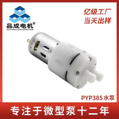 定制茶吧机茶具12V隔膜水泵 385抽水机计量泵消毒喷雾枪压水泵