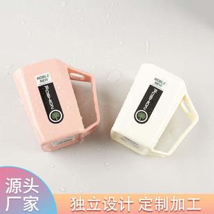 方形刷牙杯简约轻奢漱口杯酒店家用牙刷杯居家日用洗漱杯厂家