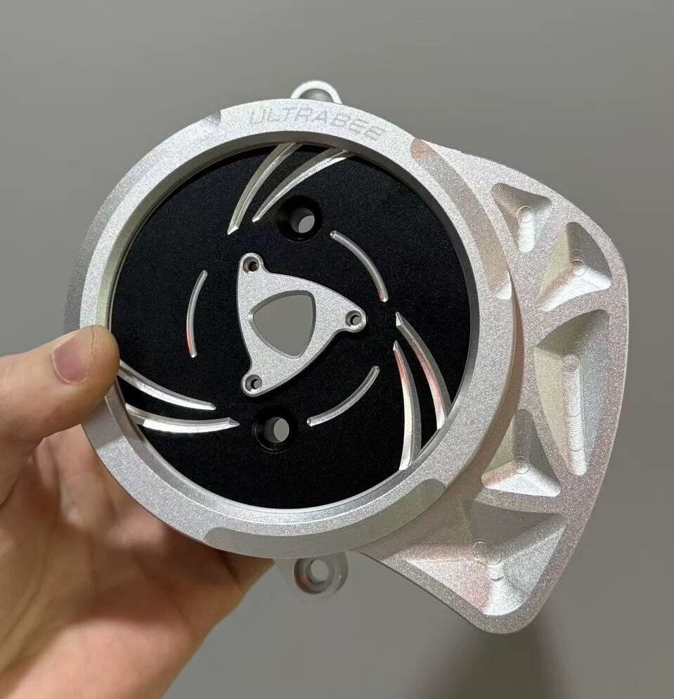 虬龙极蜂透明电机盖干离电机罩 行驶过程中会转动 原厂直上CNC版