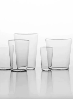 BS系列日式极薄手作玻璃杯威士忌海波杯木村水晶手工杯highball杯