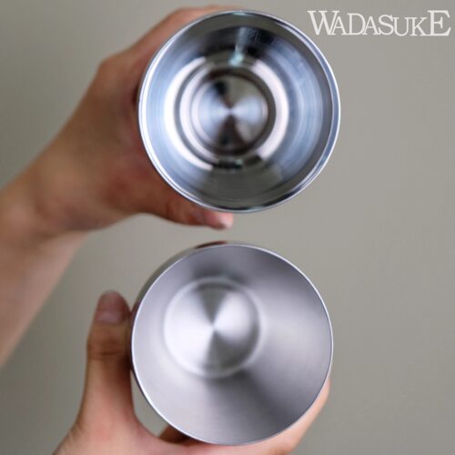 日式WADASUKE不锈钢三段调酒器