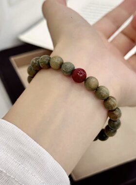 2026普陀山时好运绿檀手串