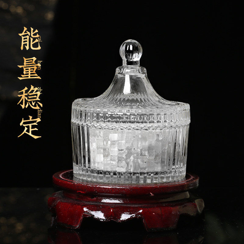 2026马年水晶净化消磁碗收纳容器