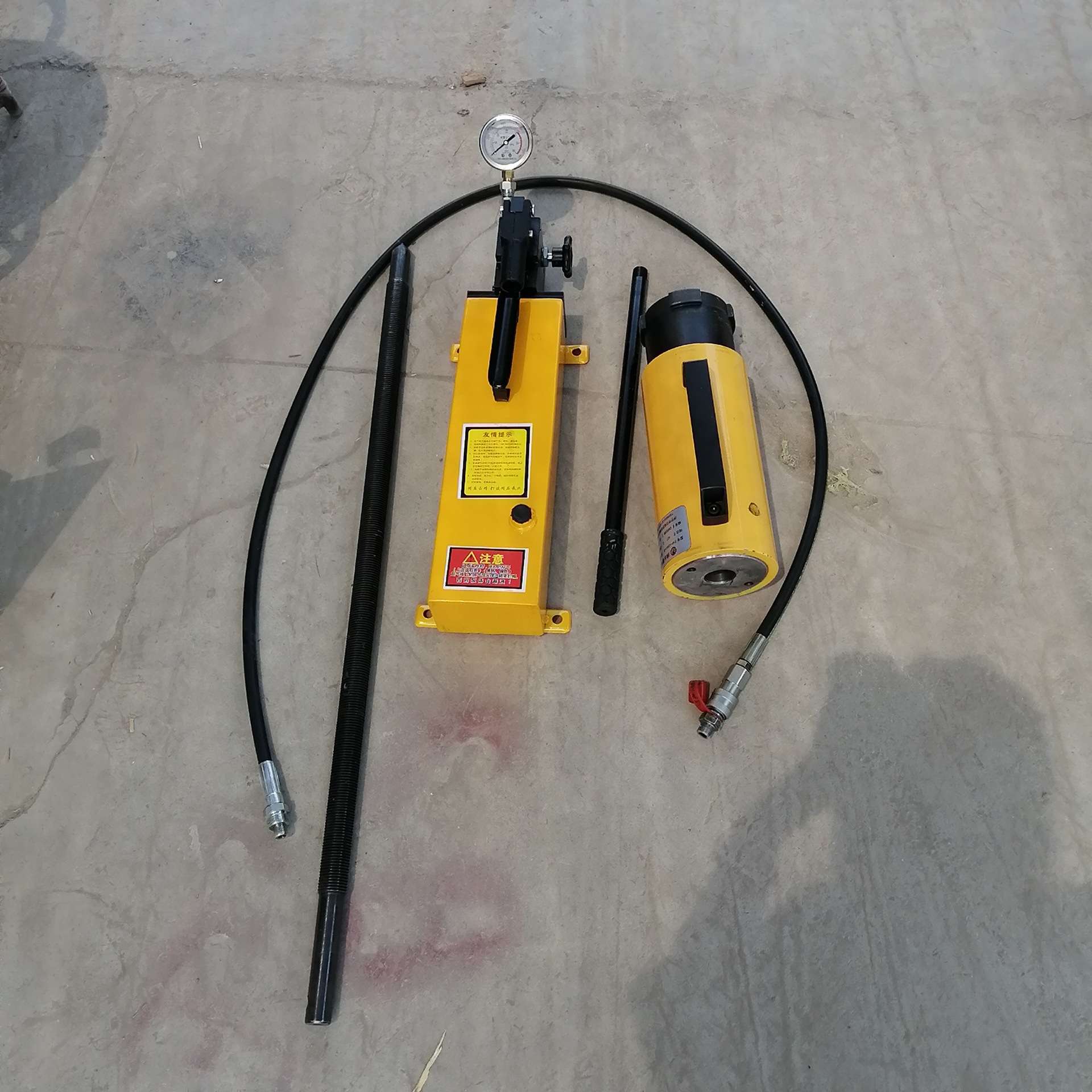 多功能拨轮器液力偶合器拆卸工具20T手动拉顶机42T液压耦合器拉马
