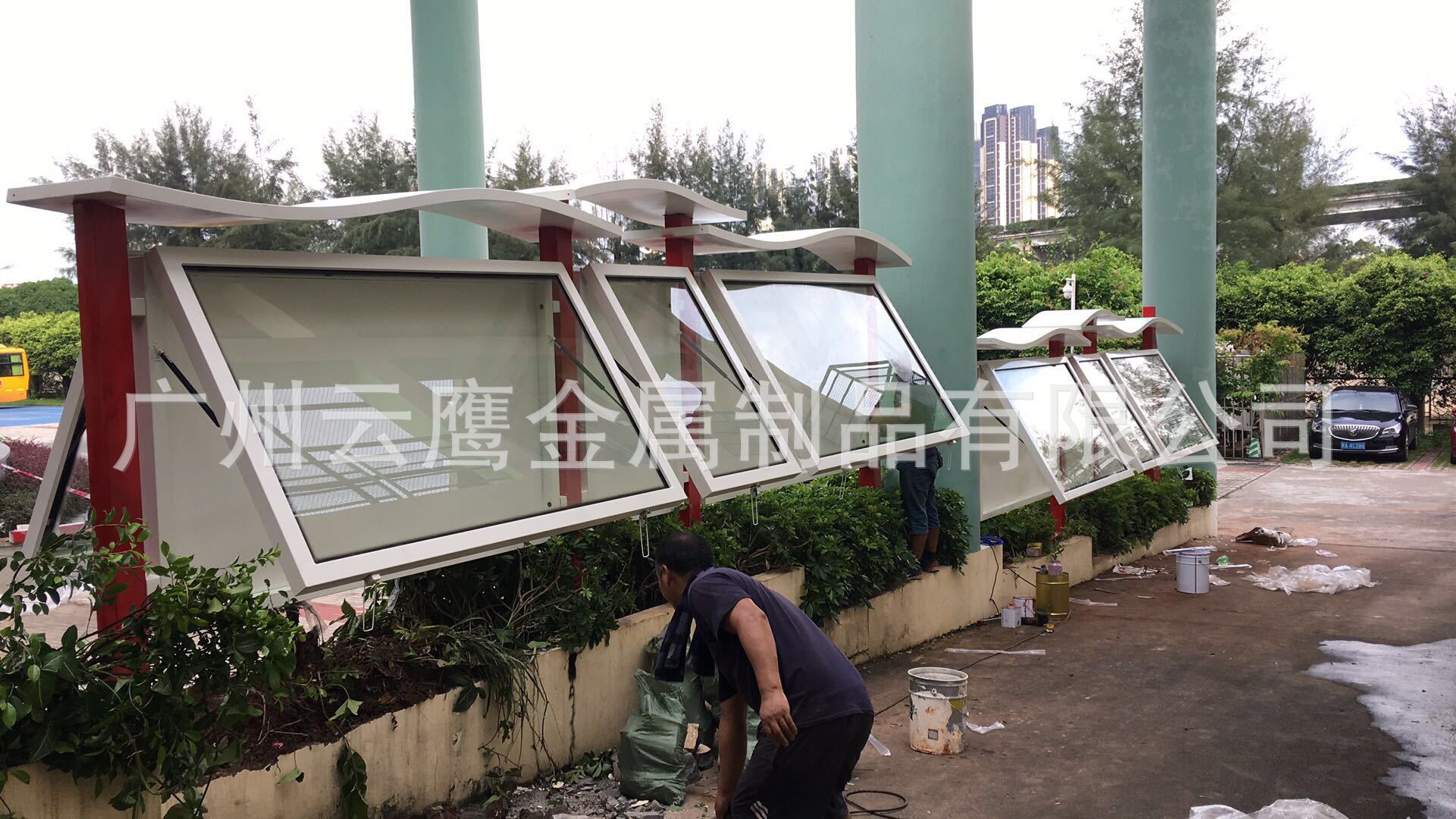 小区宣传栏广告宣传栏户外宣传栏宣传栏厂家仿古宣传栏