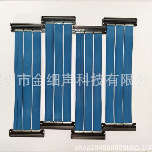 SAMTEC ERF8/ERM8 + PCBA  P=0.635 高速极细同轴排线