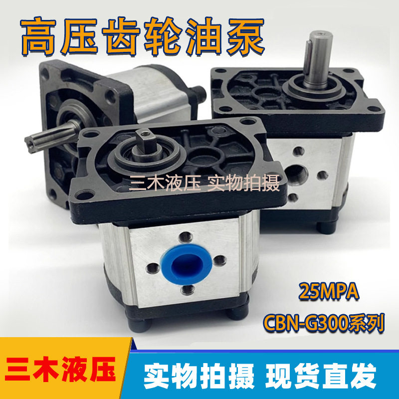 加强型液压齿轮泵油泵25MPA CBT/CBN-G304 CBN-G310 CBN-G314/316