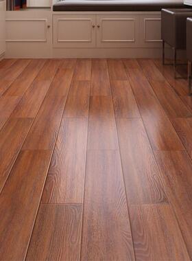 灰色浮雕纹强化复合木地板家用环保卧室地暖耐磨防水直销12mm