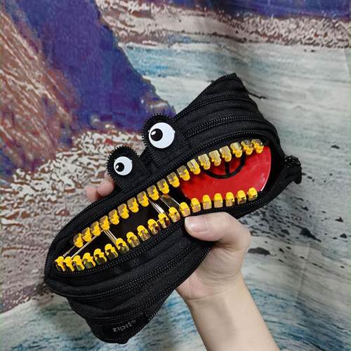 ZIPIT大金牙笔袋中小学卡通可爱创意文具袋学生老师新年生日礼物M