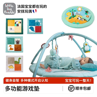 法国Little Friends游戏垫婴儿地垫宝宝爬行垫新生儿见面礼盒 Big