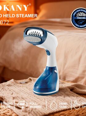 SOKANY1 Portable Handheld Steam Iron, 1700W Non-stick Solepl