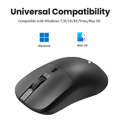 2.4G Wireless Mouse Gaming Mouse Ergonomic Mouse 800-1200-1
