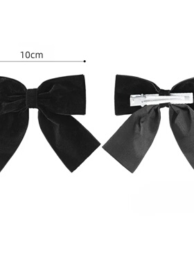 2026 New Cute Velvet Bow Hairpins Children Girls Kids Hair