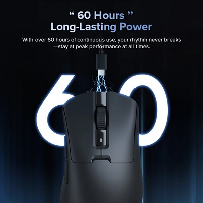 Delux M900 SE Wireless Gaming Mouse Ergonomic Mice PAW3311