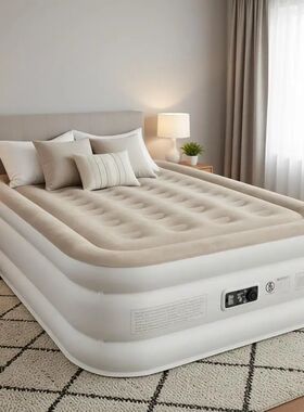 Portable Self-Inflating Air Mattress with High-Speed Pump, 1