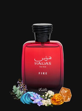 100ML RASASI Hawas Fire Eau De Parfum Pheromone Fragrance A