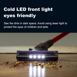 ABIR VC205 Cordless Handheld Vacuum Cleaner,27000PA,Touch S