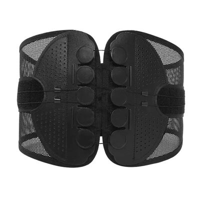 Lumbar intervertebral disc support, compression rope support