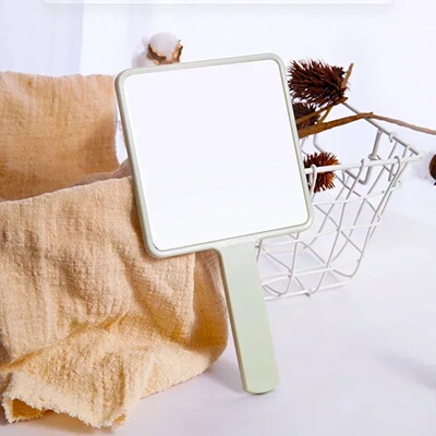 Eyelash Extension Handheld Makeup Mirror Square Makeup Vani