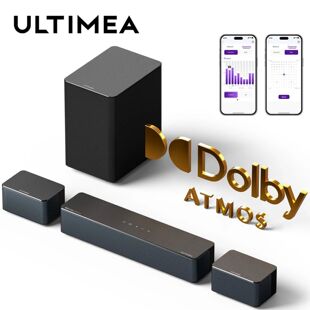 ULTIMEA Poseidon D60 Soundbar 5.1 Channel Home Theater with