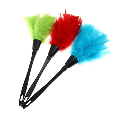 Turkey Feather Duster Anti-static Cleaning Dust Car Dashboa