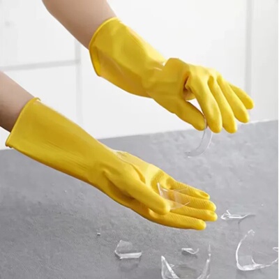 1/3/5/10PCS Heavy Duty Dishwashing Gloves Extra Latex Rubbe