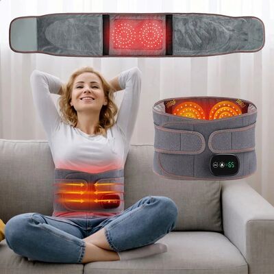 Infrared Heating Waist Massager Electric Belt Vibration USB