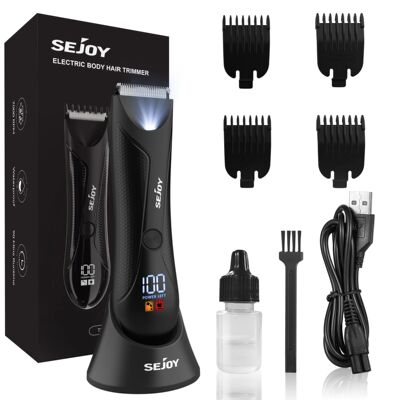 Sejoy Shaver for Men Ball Trimmer for Groin Pubic Grooming B