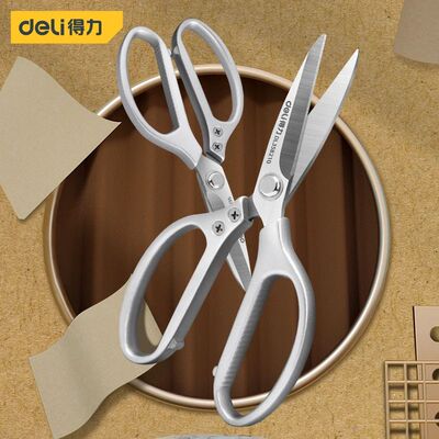 Deli Multifunction Scissor Industrial Stainles Steel Profess