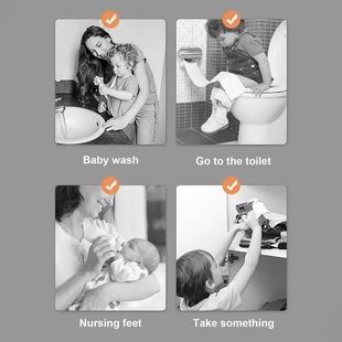 Squatting Toilet Stools Non-slip Bathroom Potty Step Stool