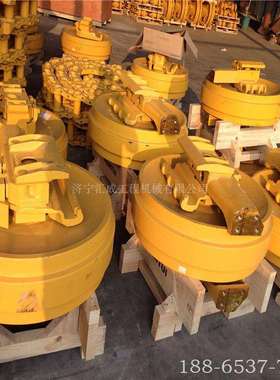 山推SD16推土机引动论总成，154-30-00770，山推推土机引导轮，导