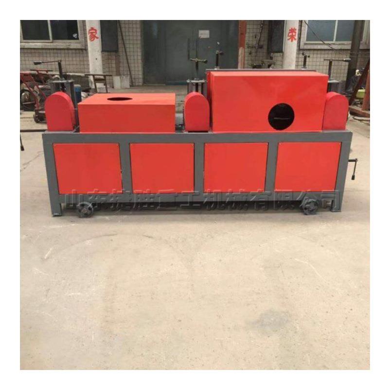 建筑扣件式钢管脚手架保养设备工业弯曲管材调直机矩形管矫正机