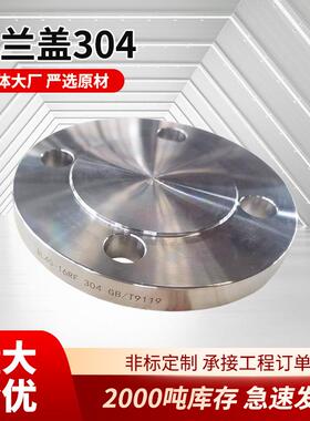 2507双相钢不锈钢法兰盘（盖）ASME带孔盲板锻打焊接法兰工厂