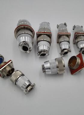 气密封真空连接器玻璃烧结航空插头对接式密封插头