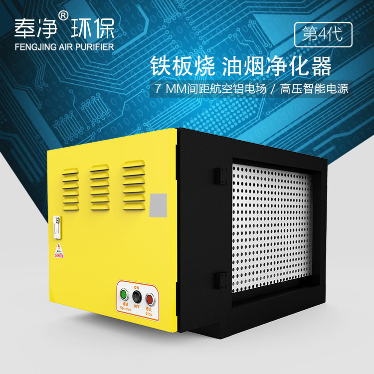 铁板烧净化器 碳烤 烧烤 烤串烧烤车油烟净化器 奉净厂家直供