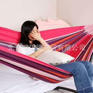 Tripolar三极户外支架吊床户外室内阳台儿童学生帆布棉单双人秋千