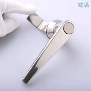 MS301-2A304不锈钢控制柜门锁配电箱电柜门长柄锁中置柜高压柜锁