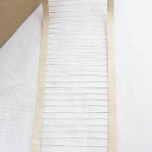 现货供应无铅电路板编带跳线银色镀锡铜跳线0.6MM编带跳线T-52MM