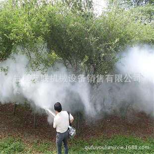 双管脉冲动力弥雾机养殖场垃圾场消毒消杀机脉冲电启动弥雾机