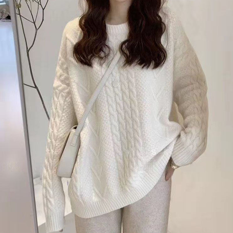 2025秋冬装新款打底衫女小个子中款羊毛衫女跨境衫羊绒女衫