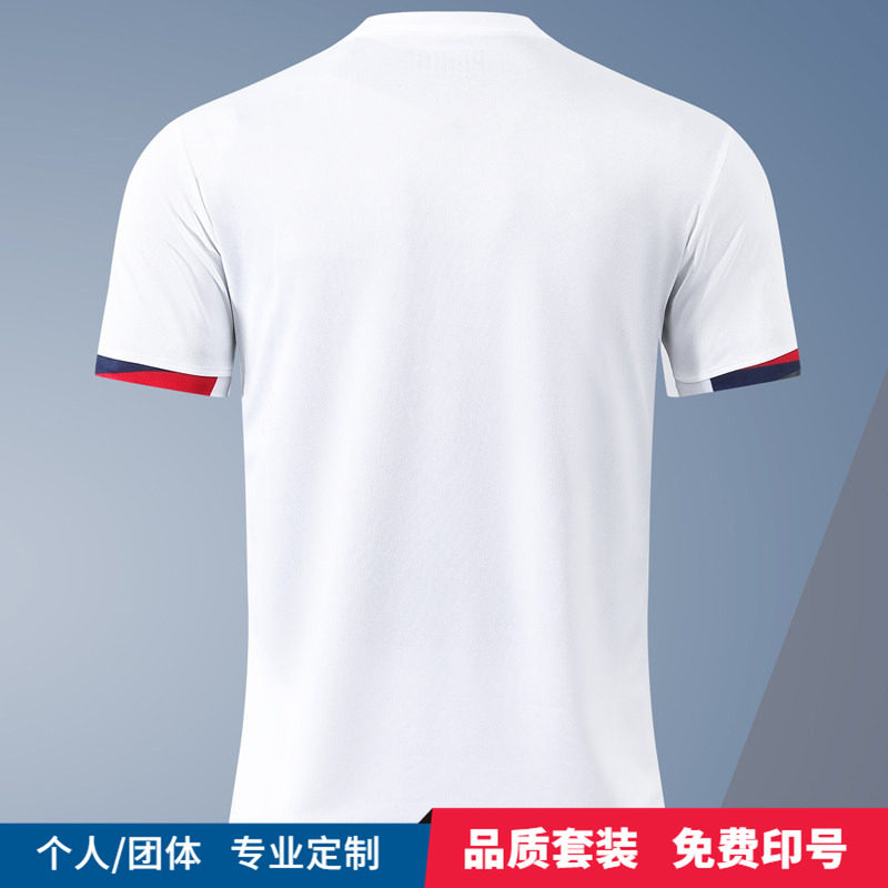 2526大巴圣日耳曼黎内马尔登贝莱球衣成人儿童足球服定制团购印字