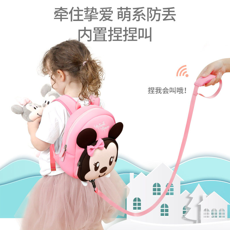 现货米奇幼儿园书包3-6岁男女学生书包