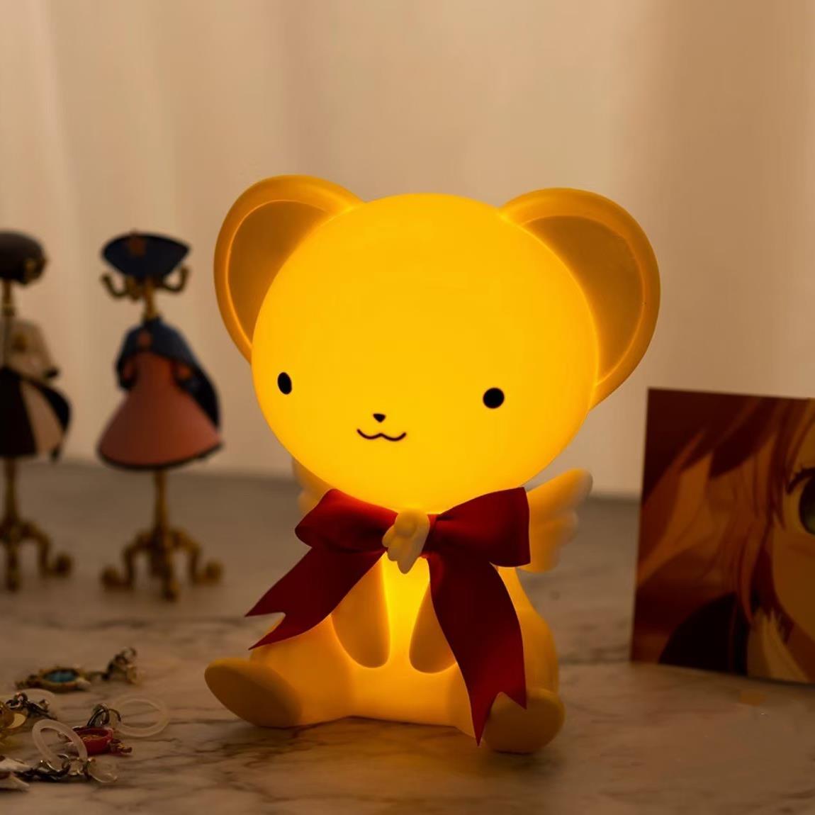 魔法少女樱小可小夜灯卡通护眼卧室睡眠台灯可爱生日礼物动漫周边