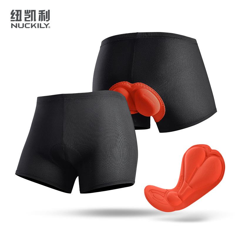 四季自行车骑行内裤装备男登山车春夏单车坐垫矽胶内裤透气短裤