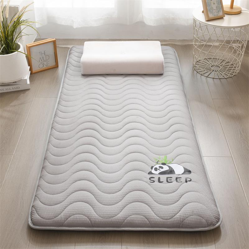 双面可折叠加厚床垫地垫睡觉打地舖学生宿舍藤凉席婴儿爬爬行垫子