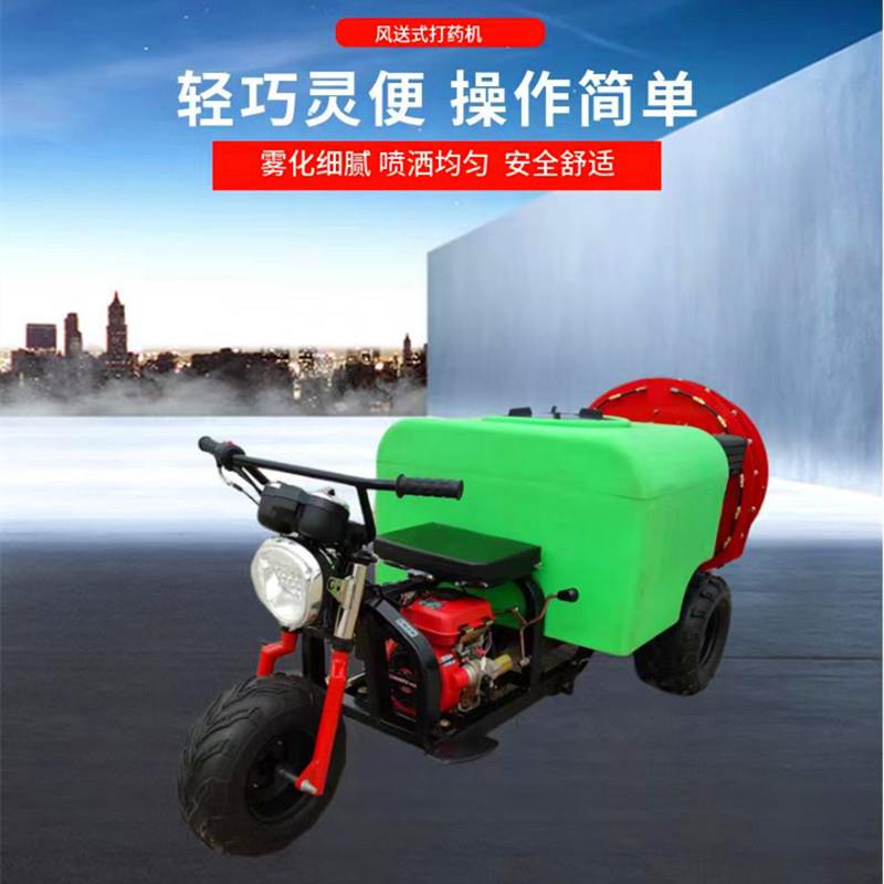 山地梨树打药机乘坐风送式果园打药机高喷洒药车300升药桶容积