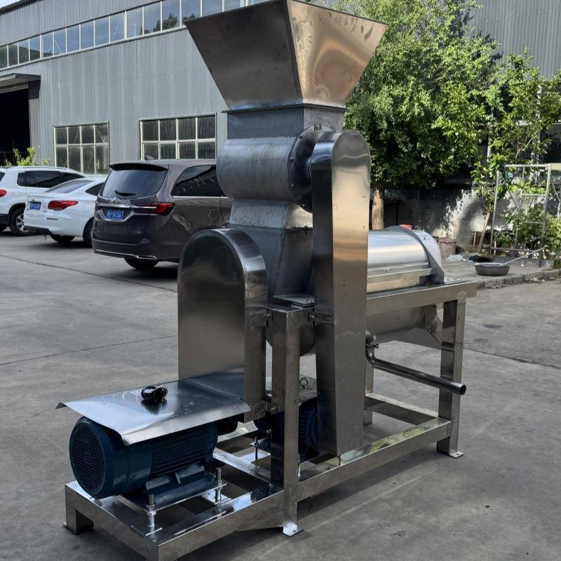 工业杨梅破碎榨汁机清洗输送榨汁机杨梅发酵榨汁设备厂家